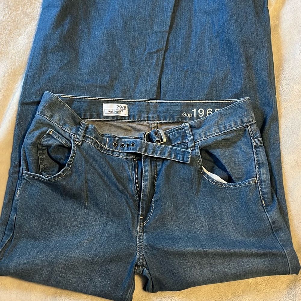 Gap high waisted trouser jeans